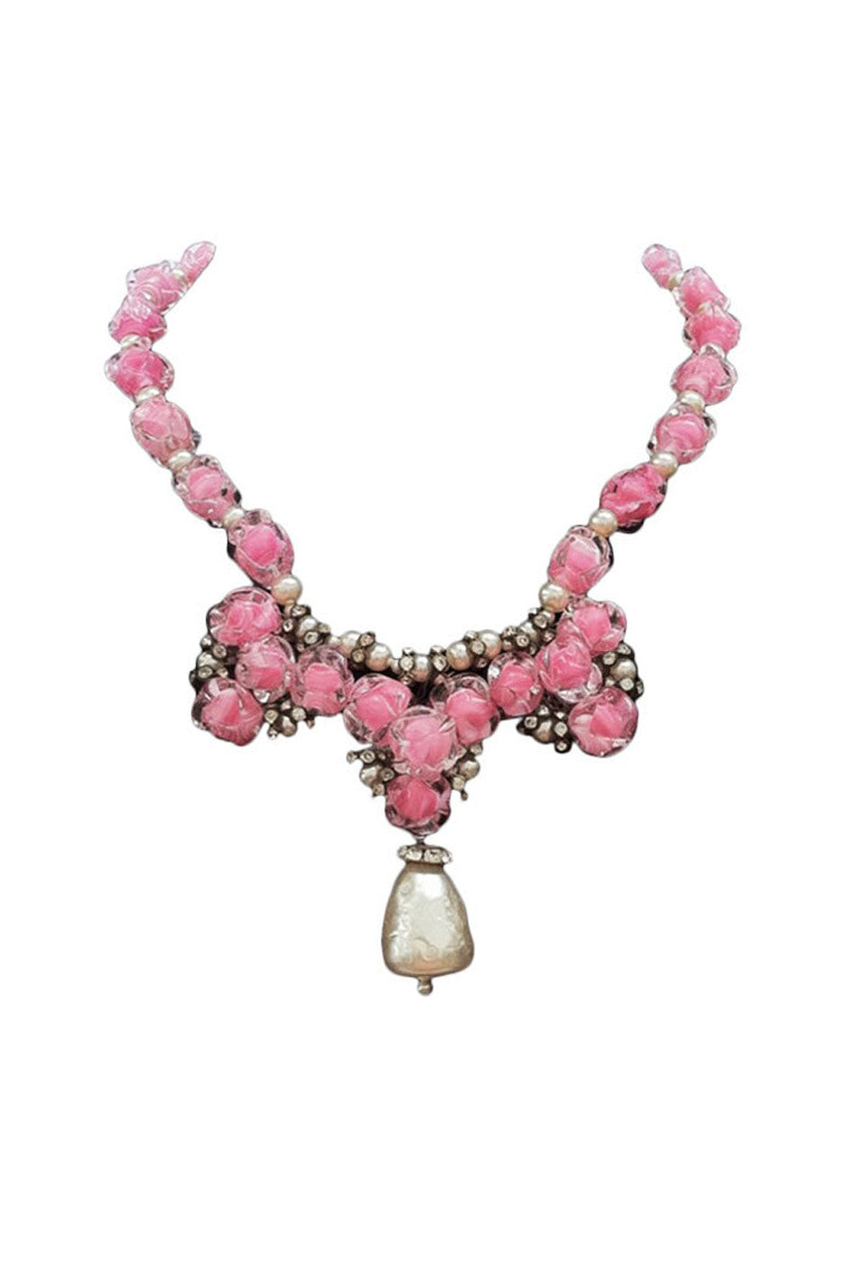 Louis Rousselet Glass Necklace - SOLD - Jewels Past