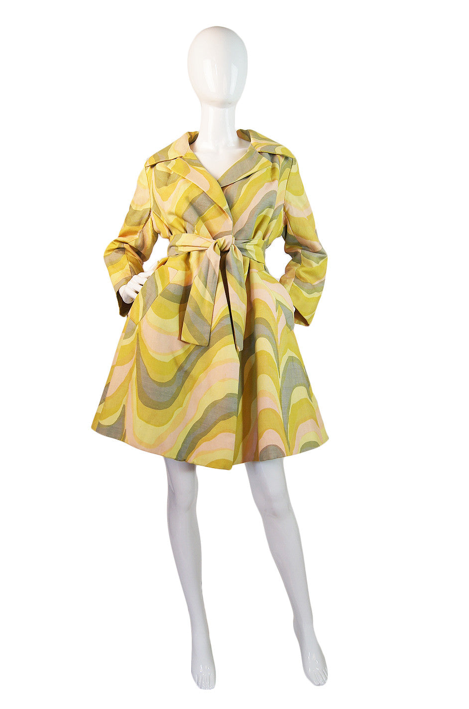 1960s Bill Blass Bond Street Mod Coat – Shrimpton Couture