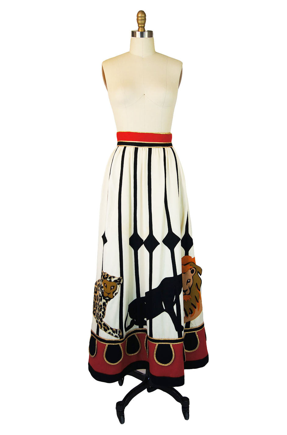 1960s Malcolm Starr Ringmaster Skirt