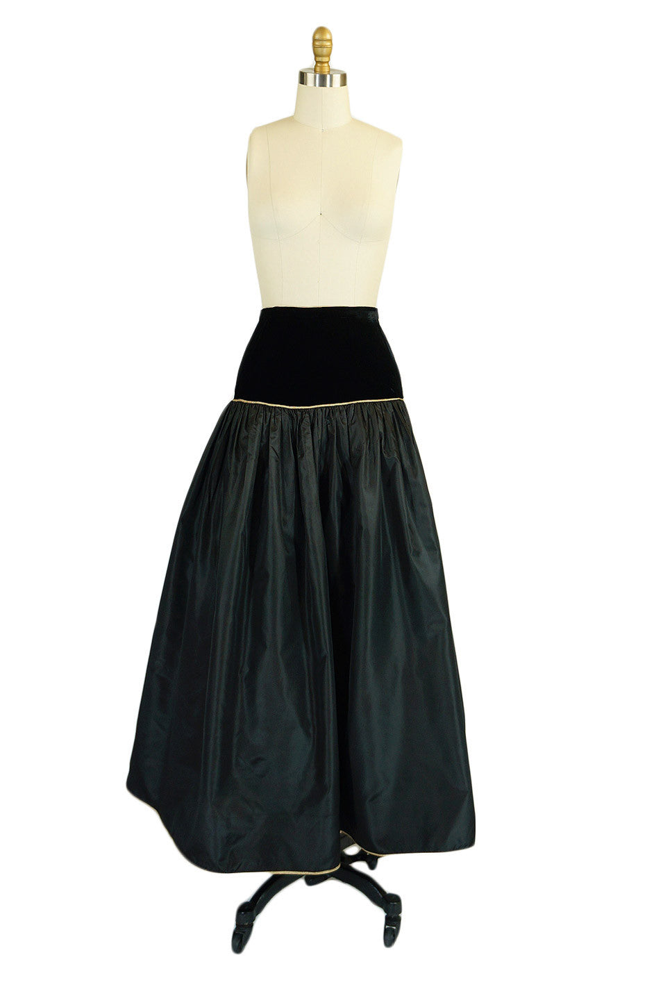 1970s YSL Silk Taffeta Ball Gown Skirt – Shrimpton Couture