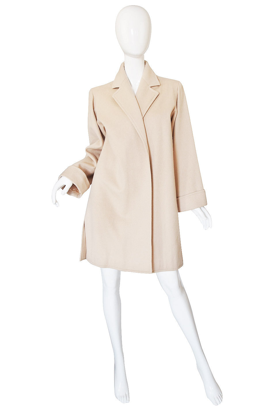 1970s Yves Saint Laurent Cream Coat – Shrimpton Couture