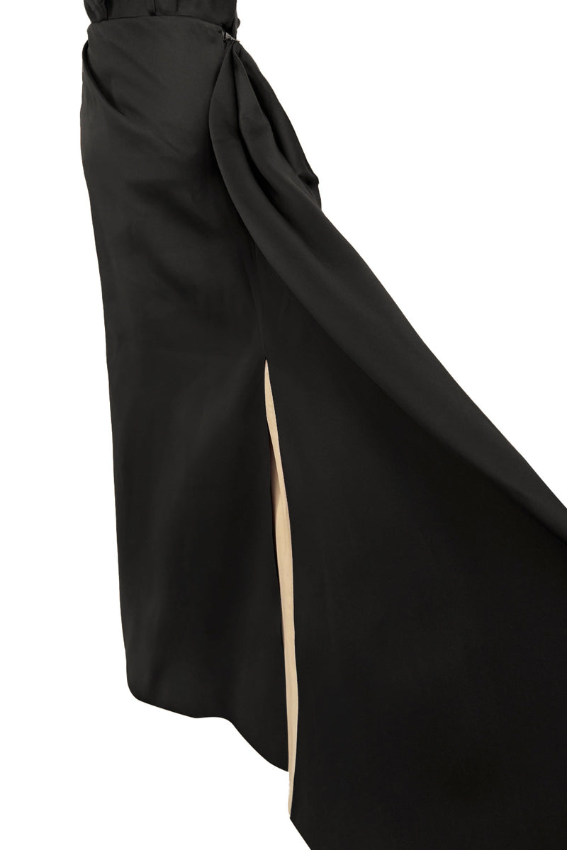 Gorgeous 2012 Lanvin by Alber Elbaz 10th Anniversary Strapless Dress w Side Train