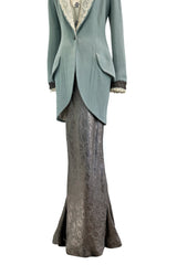 Important Spring 1998 Christian Dior by John Galliano "In a Boudoir Mood" Full Runway Jacket, Skirt & Camisole Set