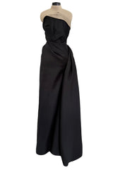 Gorgeous 2012 Lanvin by Alber Elbaz 10th Anniversary Strapless Dress w Side Train