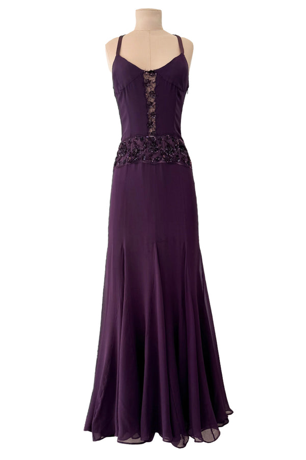 emmy design - The Times Go By Top. Plum crêpe