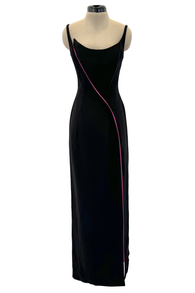 Fall 1999 Thierry Mugler 'Vie en Rose' Collection' Black Dress w