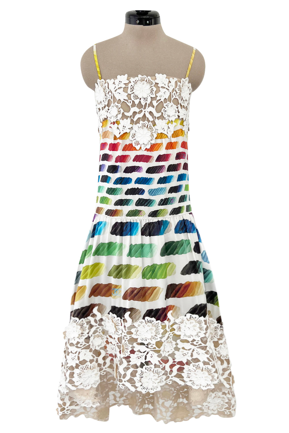 Hugely Documented Spring 2014 Chanel by Karl Lagerfeld Rainbow Print & –  Shrimpton Couture