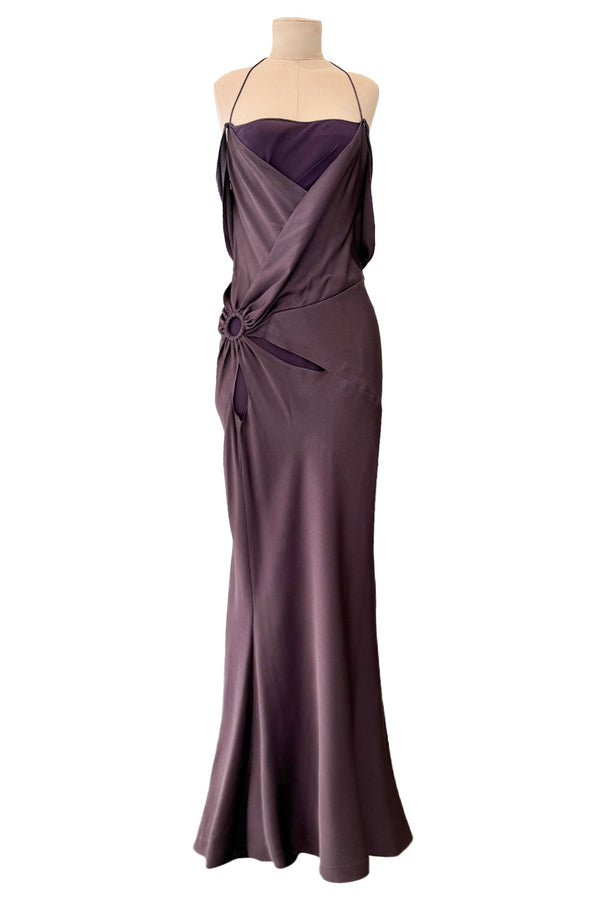 EMILIO PUCCI Red Carpet,Runway Sequins,Silk Ruffled Long dress It 40,US  2-6/XS-S