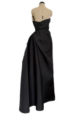 Gorgeous 2012 Lanvin by Alber Elbaz 10th Anniversary Strapless Dress w Side Train