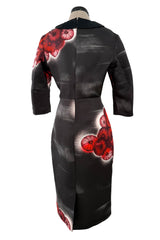 Spring 2013 Prada Runway Look 25 by Miuccia Prada Printed Floral Neoprene-like Dress