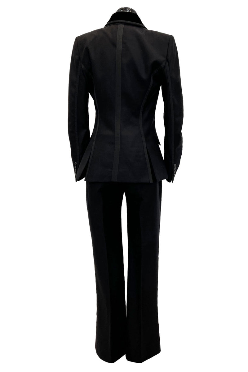Black Bell Bottom Pants Suit Set With Blazer, Puffed Sleeve Blazer for  Women, Black Trouser Set for Women, Black Pantsuit Set Womens -  Denmark