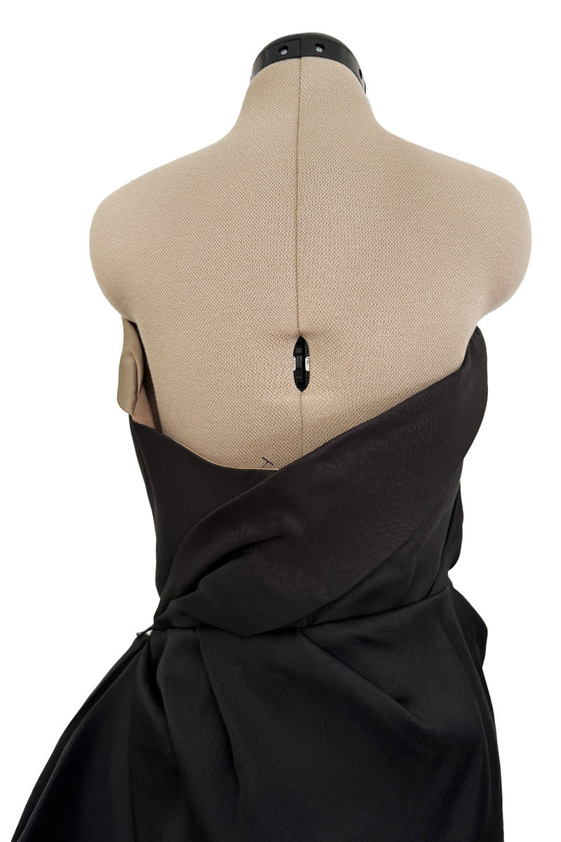 Gorgeous 2012 Lanvin by Alber Elbaz 10th Anniversary Strapless Dress w Side Train