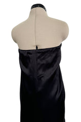 Easy to Wear Resort 2009 Lanvin by Alber Elbaz Look 4 Black Silk Strapless Dress