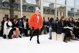 Fall 2019 Valentino by Pierpaolo Piccioli  Orange Wool & Feather Coat