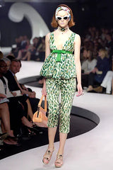 Resort 2008 Christian Dior by John Galliano Runway Look 12 Top & Capri Set