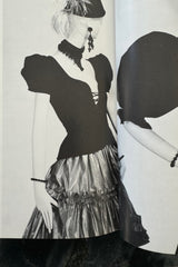 Dreamy Spring 1977 Yves Saint Laurent "Spanish" Collaction Full Length Black Silk Ruffled Maxi Skirt