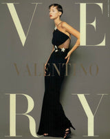 Incredible Spring 1993 Valentino Runway Star Dress w Front & Back Mesh Insets