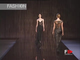 Gorgeous Fall 2003 Valentino Densely Beaded Bias Cut Black Silk Chiffon Dress