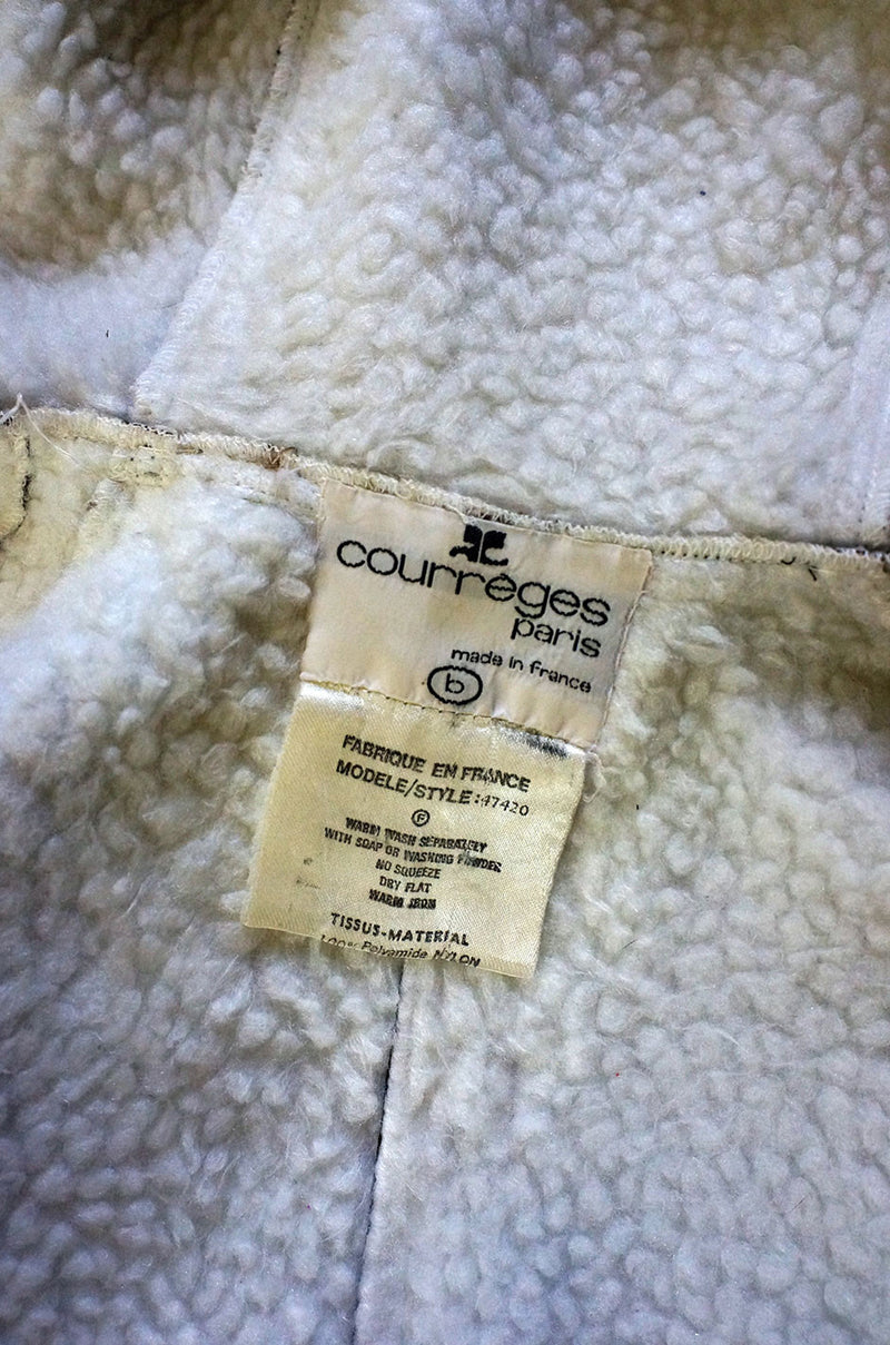 1960s Nylon Courreges Hooded Coat – Shrimpton Couture