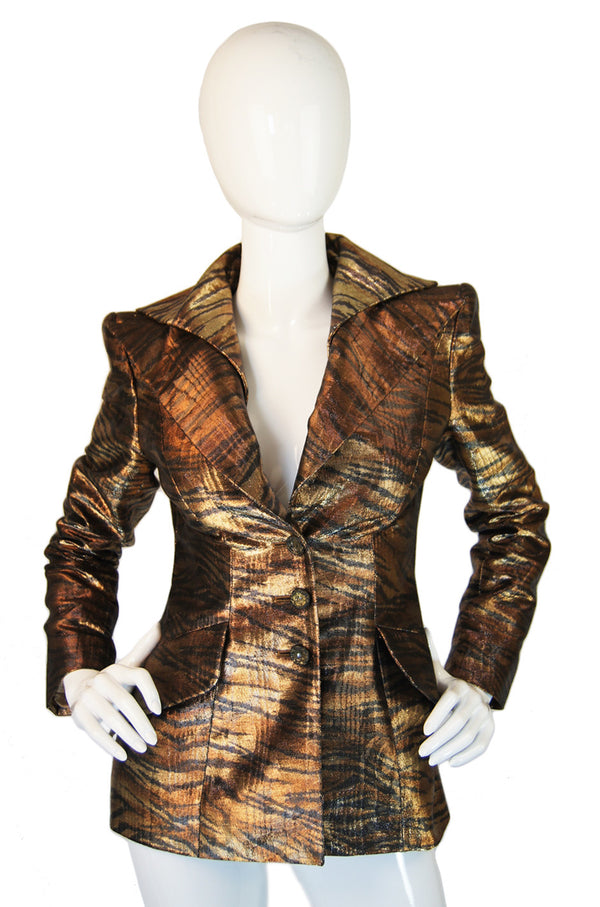 1980s Metallic Christian LaCroix Jacket