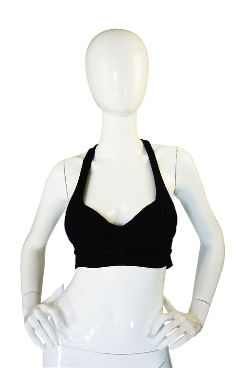 1990s Very Rare Alaia Padded Bra Top