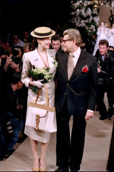 Important 2001 Yves Saint Laurent Haute Couture 'Just Married' Documented Runway Suit