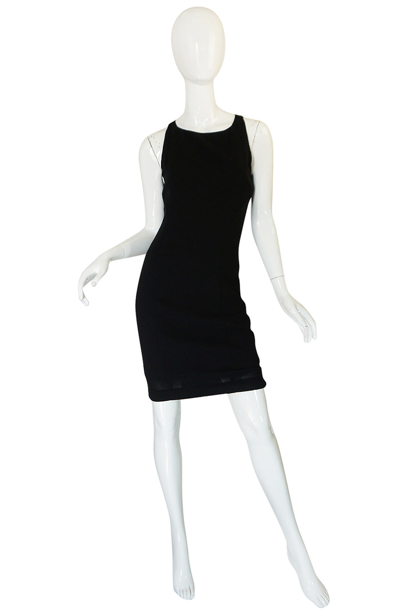 Fall 2006 Chanel Runway Little Black Fitted Stretch Dress – Shrimpton ...