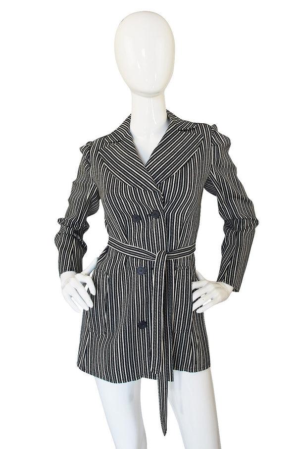 1970s Emanuel Ungaro Striped Jacket