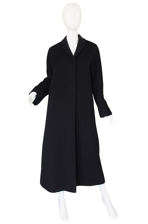 1990s Calvin Klein Minimalist Wool Coat