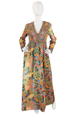 1968 Bergdorf's Heavily Beaded Hostess Gown – Shrimpton Couture