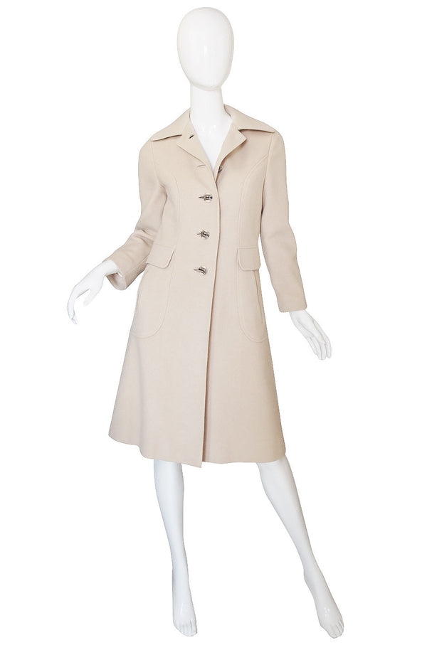 1960s Helen Wolf 100% Cashmere Coat