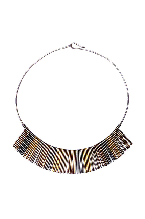 1970s Fringe Anton Michelson Sterling Collar