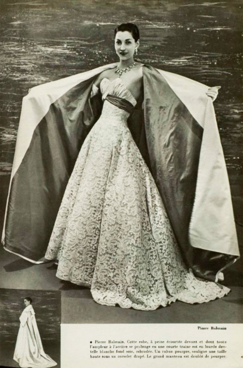 Couture Draped Dress, Authentic & Vintage