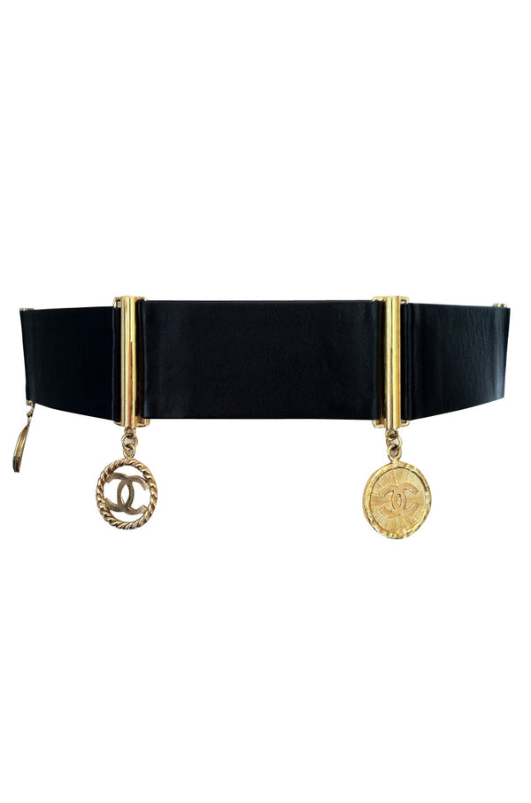 Rare CHANEL Charm Cinch Belt 1980s