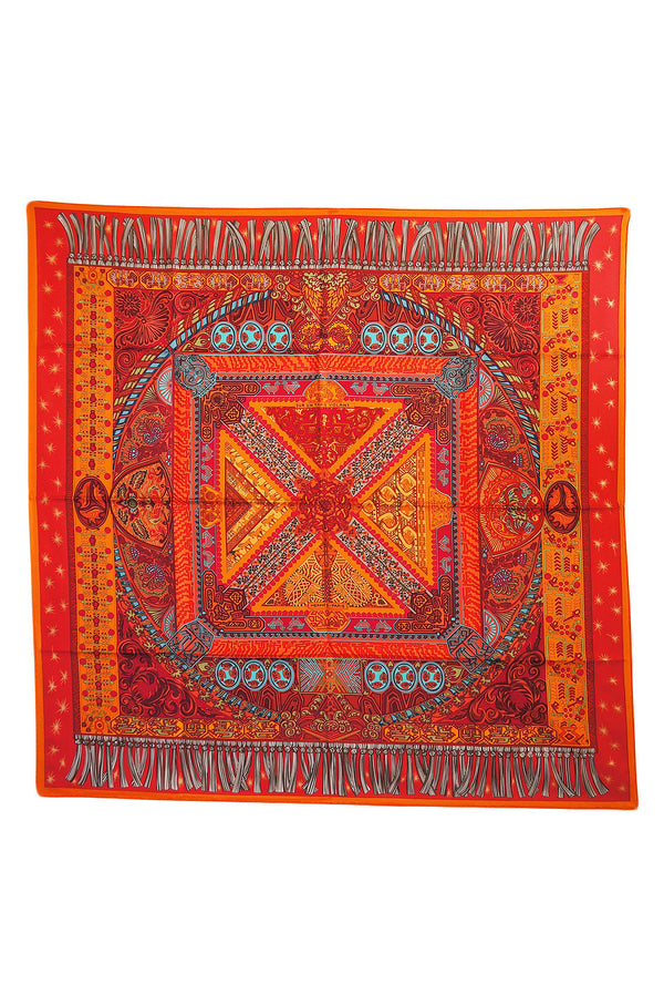 2006 Sur Un Tapis Volant Hermes Scarf