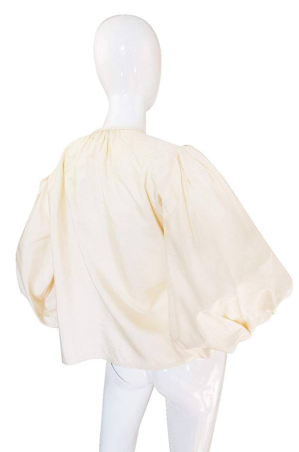 1970s Yves Saint Laurent Russian Collection Top