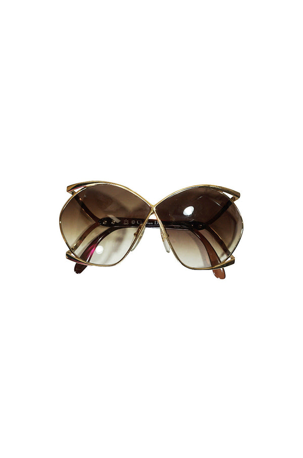 1970s Iconic Christian Dior 2056 Butterfly Sunglasses