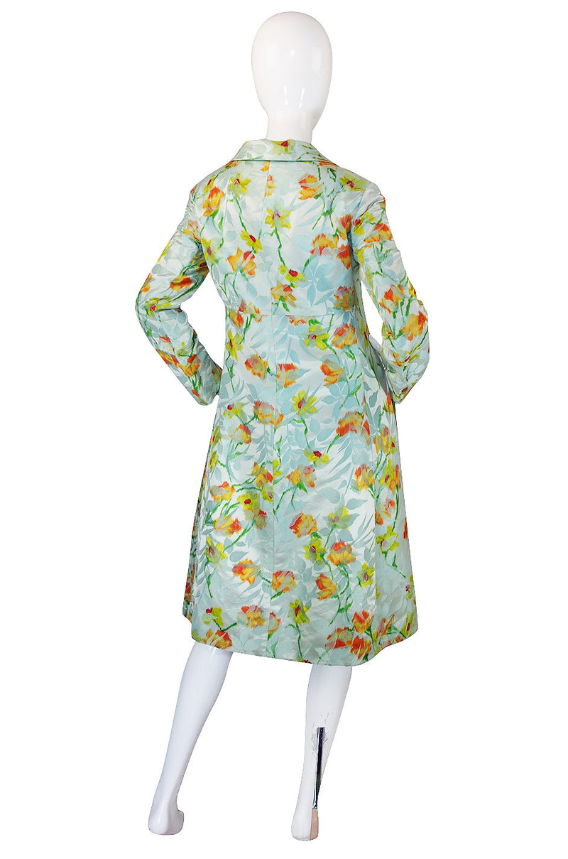 1960s Wonderful Kiki Hart Silk Brocade Coat – Shrimpton Couture