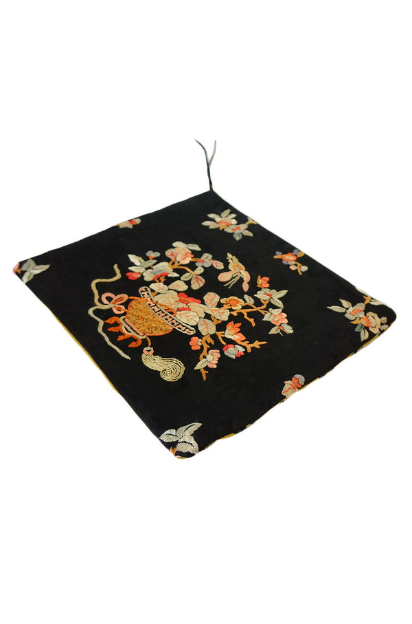 Antique Kimono Silk Fabric Clutch