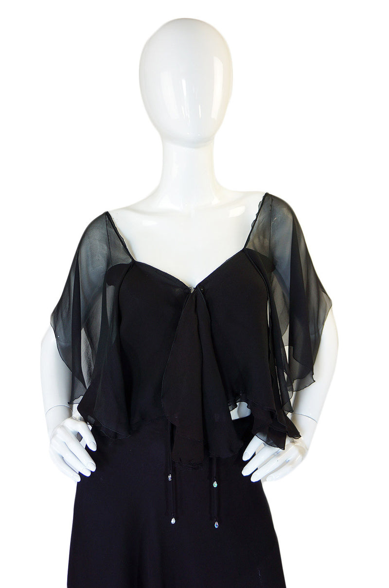 1970s Silk Chiffon Holly Harp Skirt & Top – Shrimpton Couture