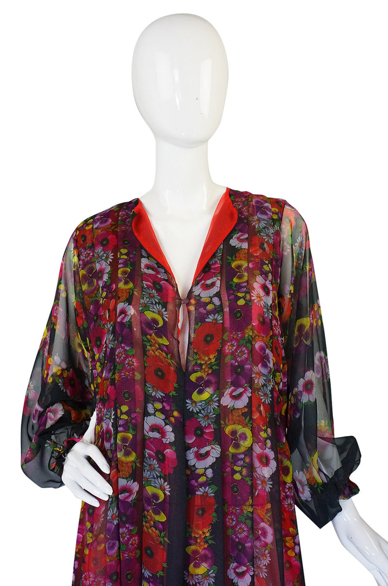 1970s Sant Angelo Chiffon Caftan Dress – Shrimpton Couture