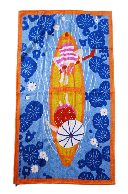 2005 Hermes Beach Towel With Boat