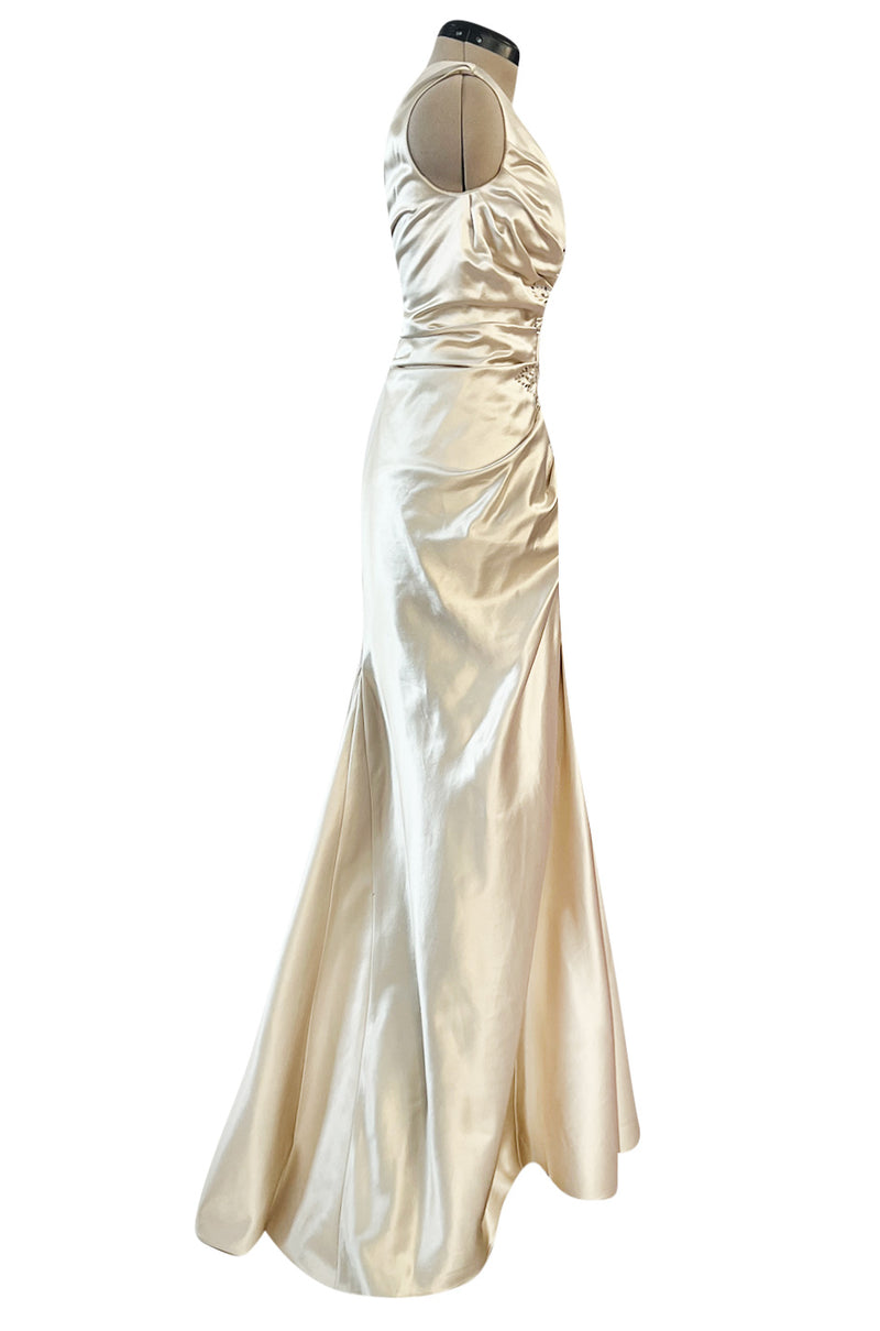 John Galliano 2007 Faberge Rare Runway Finale Gown Dress For
