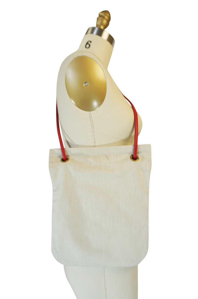 Vintage Hermes Sellier Paris Red PM Canvas Shoulder Bag – Shrimpton  Couture