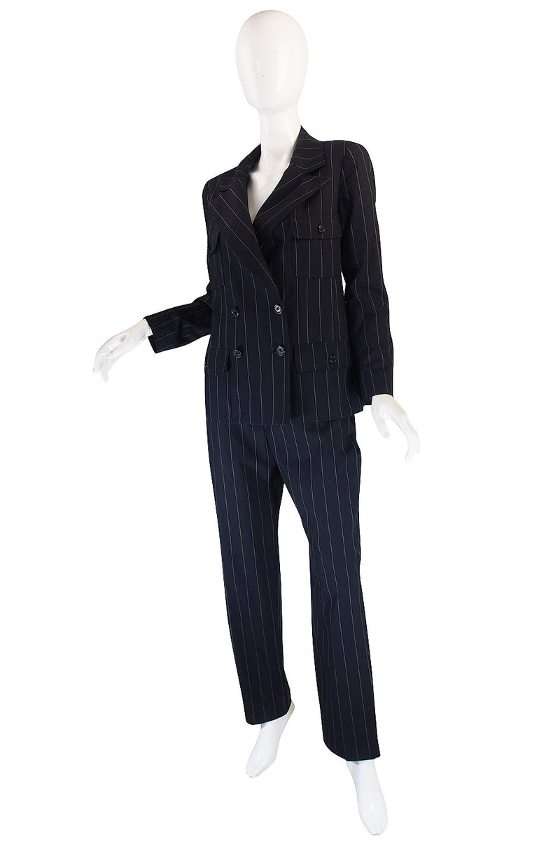 Amazing 1997 Striped Chanel Pant Suit – Shrimpton Couture