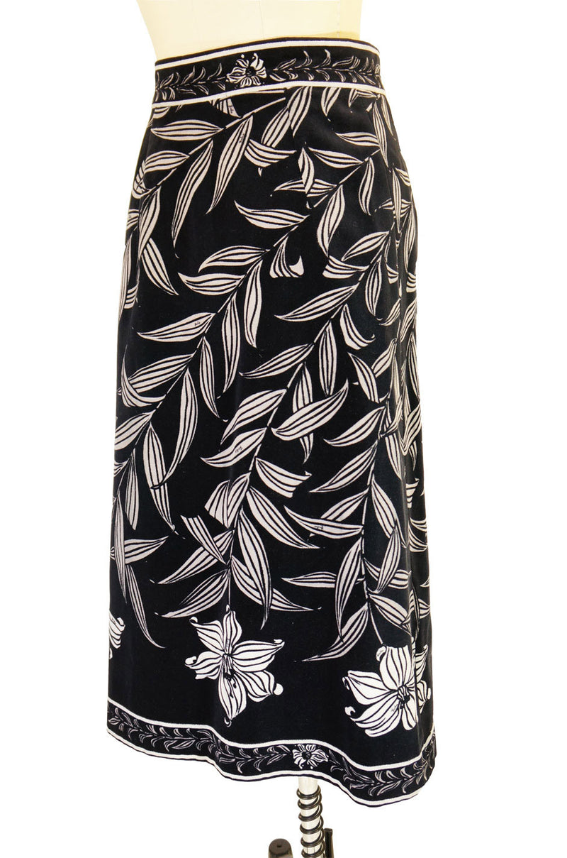1970s Velvet Wrap Emilio Pucci Skirt – Shrimpton Couture