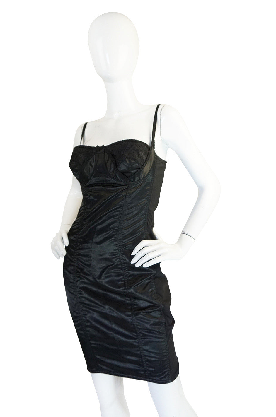 S/S 1992 Rare Dolce & Gabbana Lingerie Corset Bustier Dress – Shrimpton ...