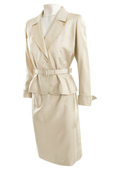 Important 2001 Yves Saint Laurent Haute Couture 'Just Married' Documented Runway Suit