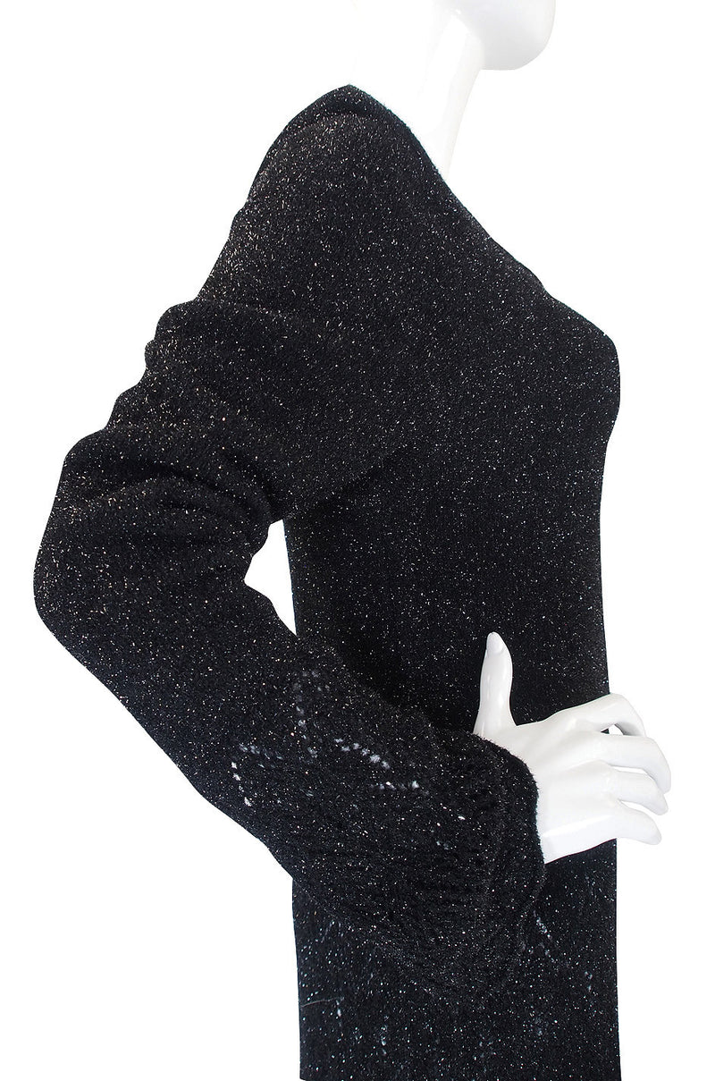 1997 Dries Van Noten Metallic Sweater Dress – Shrimpton Couture