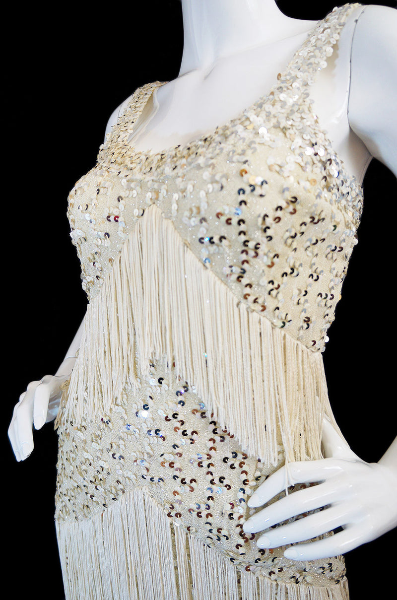 1960s Sequin & Fringe Lilli Diamond – Shrimpton Couture